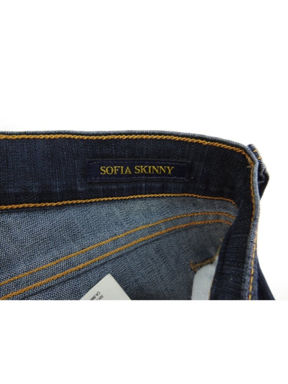 Lucky Brand Sofia Skinny Dark Wash Jeans Womens Size 6 28 Stretch Denim - Picture 5 of 7